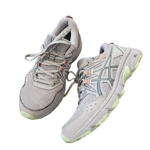 ASICS Women's GEL-VENTURE 8 Trail Running Shoes Gray 1012B230 Size 6.5